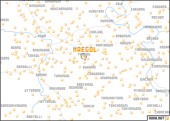 map of Mae-gol