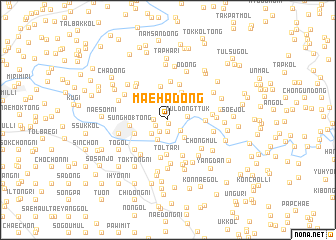 map of Maeha-dong