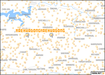 map of Maehwa-dong