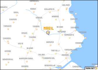 map of Maeil