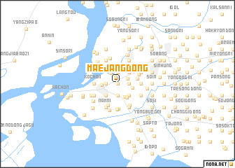 map of Maejang-dong