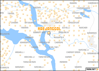 map of Maejang-gol