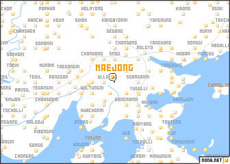 map of Maejŏng