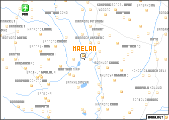 map of Mae Lan