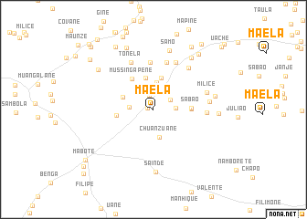 map of Maela
