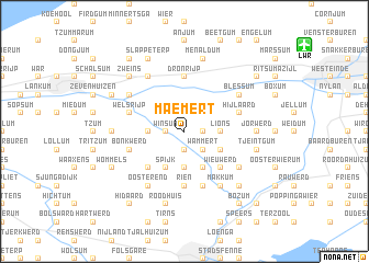 map of Maemert