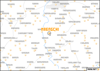 map of Maengch\