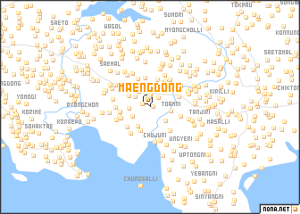 map of Maeng-dong