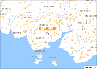 map of Maenggok