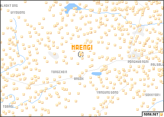 map of Maengi