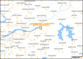 map of Maengju-ri