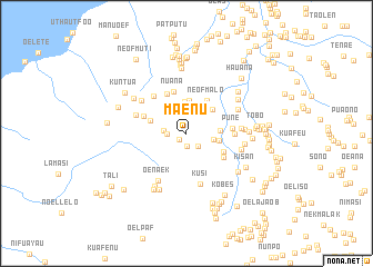 map of Maenu