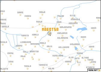 map of Mäeotsa