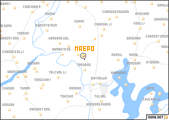 map of Maep\