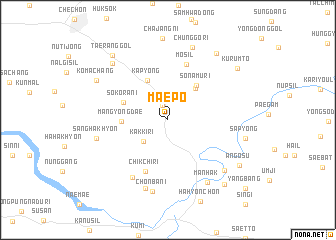 map of Maep\