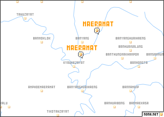 map of Mae Ramat