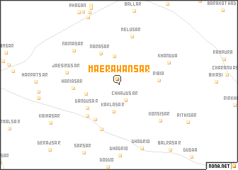 map of Maerawansar