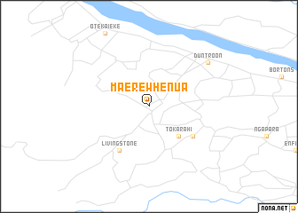 map of Maerewhenua