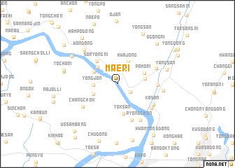 map of Mae-ri