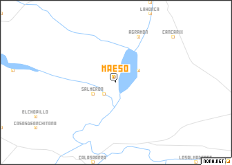 map of Maeso