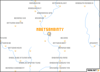 map of Maetsamainty