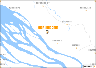 map of Maevarano