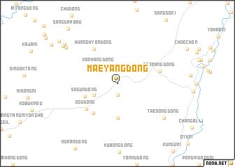 map of Maeyang-dong