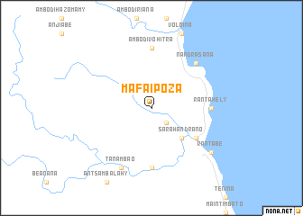map of Mafaipoza