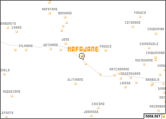 map of Mafajane