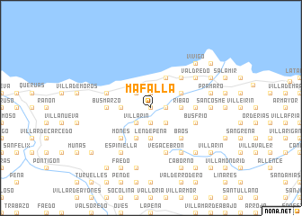 map of Mafalla