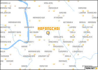 map of Mafangchai