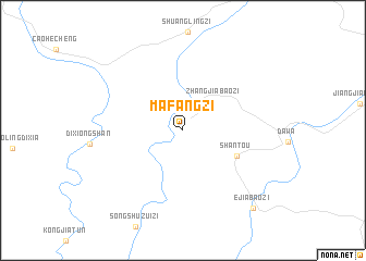 map of Mafangzi