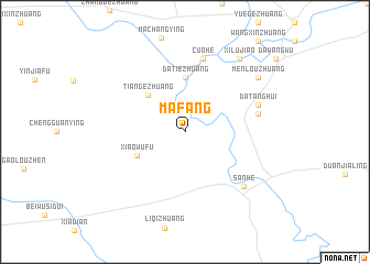 map of Mafang