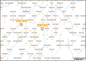 map of Mafari