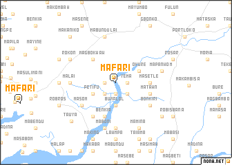 map of Mafari