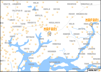 map of Mafari