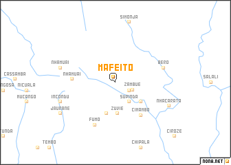 map of Mafeito