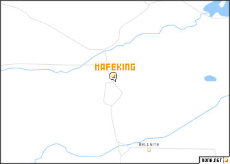 map of Mafeking