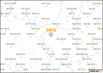 map of Mafe