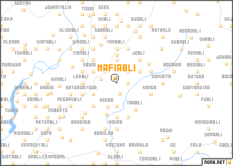 map of Mafiabli