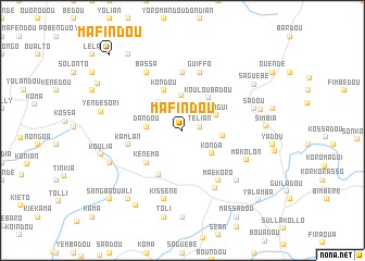 map of Mafindou