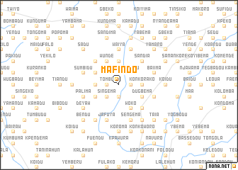 map of Mafindo