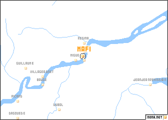 map of Mafi