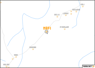 map of Mafi