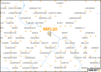 map of Maflux