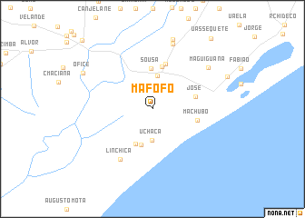 map of Mafôfo