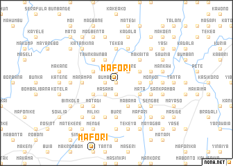 map of Mafori