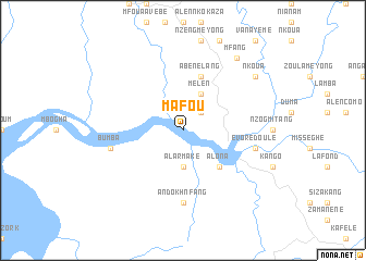 map of Mafou