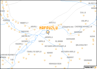 map of Mafrūzlū