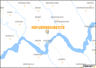 map of Mafuambo-Kibenza